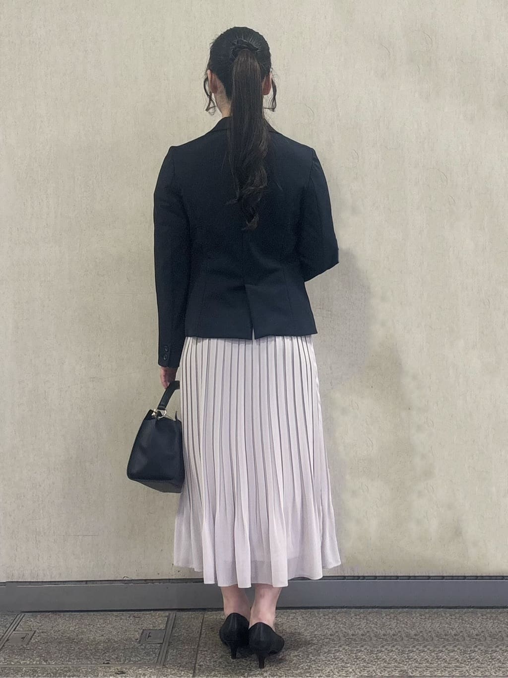 ささんの「OPAQUE.CLIP｜《5色展開／XS-LLサイズ》ストレッチテーラードジャケット／セットアップ対応【イージーアイロン】」を使ったコーディネート