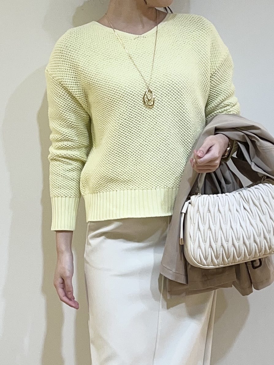 アイナさんの「UNTITLED｜◆ビッグトップネックレス」を使ったコーディネート