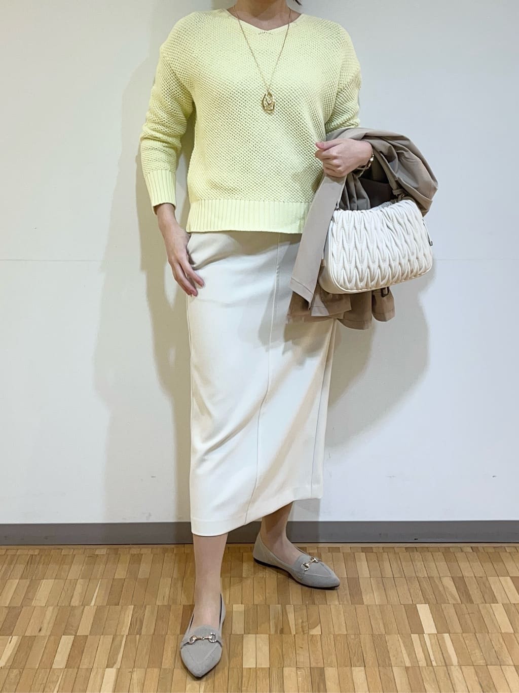アイナさんの「UNTITLED｜◆ビッグトップネックレス」を使ったコーディネート