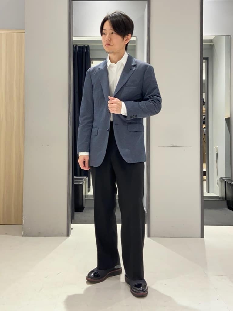 わいずみさんの「TAKEO KIKUCHI｜【Made in JAPAN】市松紋 ドレスシャツ」を使ったコーディネート