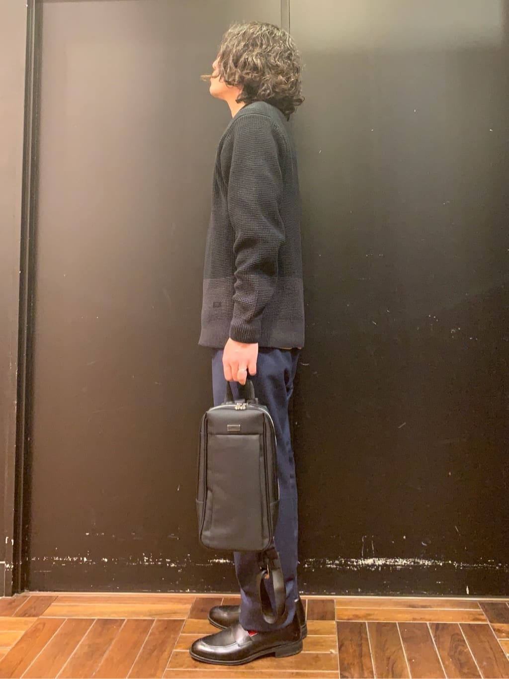 木村剛さんの「TAKEO KIKUCHI｜【DOWN FABRIC】ダウンファブリック ドレスパンツ / セットアップ対応」を使ったコーディネート