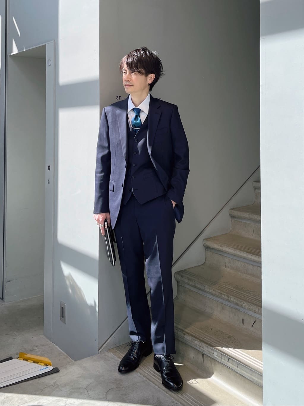 Shintaroさんの「TAKEO KIKUCHI｜ストレートチップシューズ[ メンズ ビジネス シューズ 結婚式 ]」を使ったコーディネート