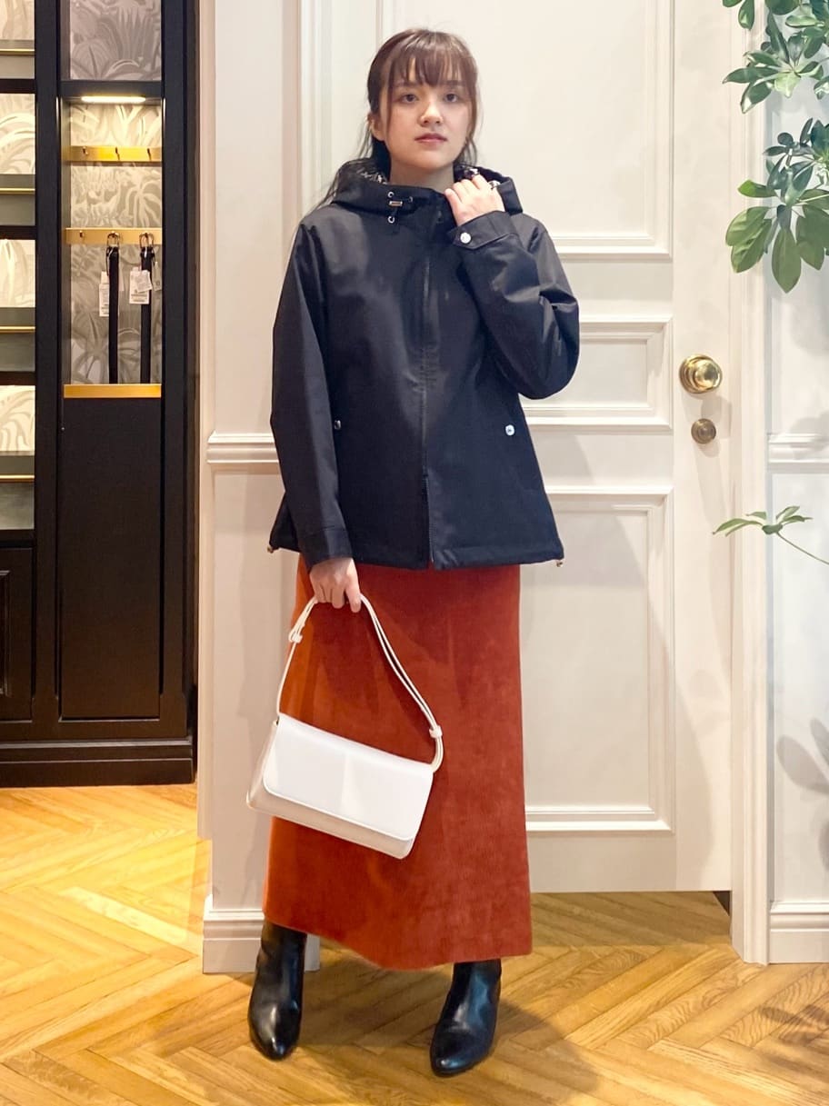 c.wさんの「DRESSTERIOR｜◆コーデュロイイージースカート」を使ったコーディネート