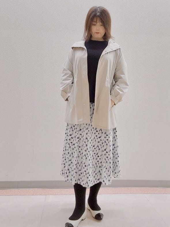chinatsuさんの「Reflect｜◆【夏SALE／手洗い可／ホールガーメント（R）】ゆるシルエットニット」を使ったコーディネート