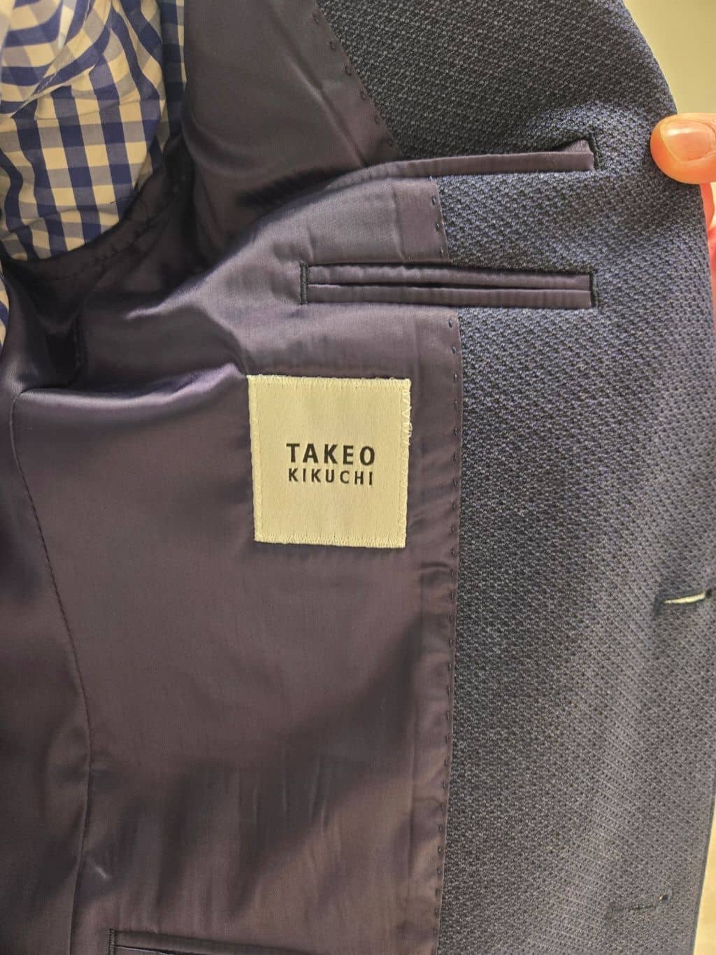 白木駆さんの「TAKEO KIKUCHI｜◆メランジ ハニカム ストレッチ ジャケット」を使ったコーディネート