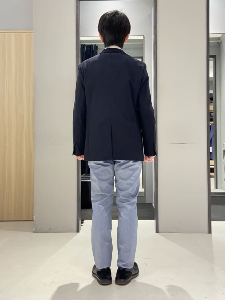 わいずみさんの「TAKEO KIKUCHI｜【360&deg;ストレッチ／セットアップ対応】None Of Stress ジャケット」を使ったコーディネート
