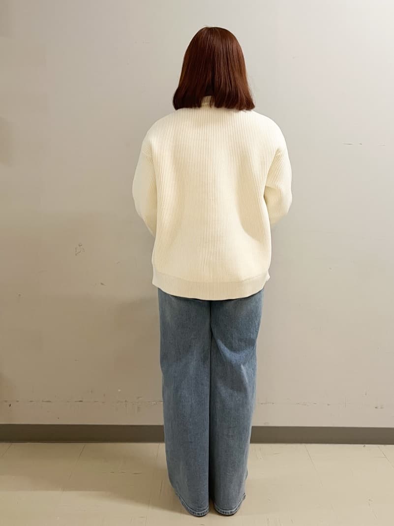 なかさんの「OPAQUE.CLIP｜◆刺繍ロゴトップス【洗濯機洗い可】」を使ったコーディネート