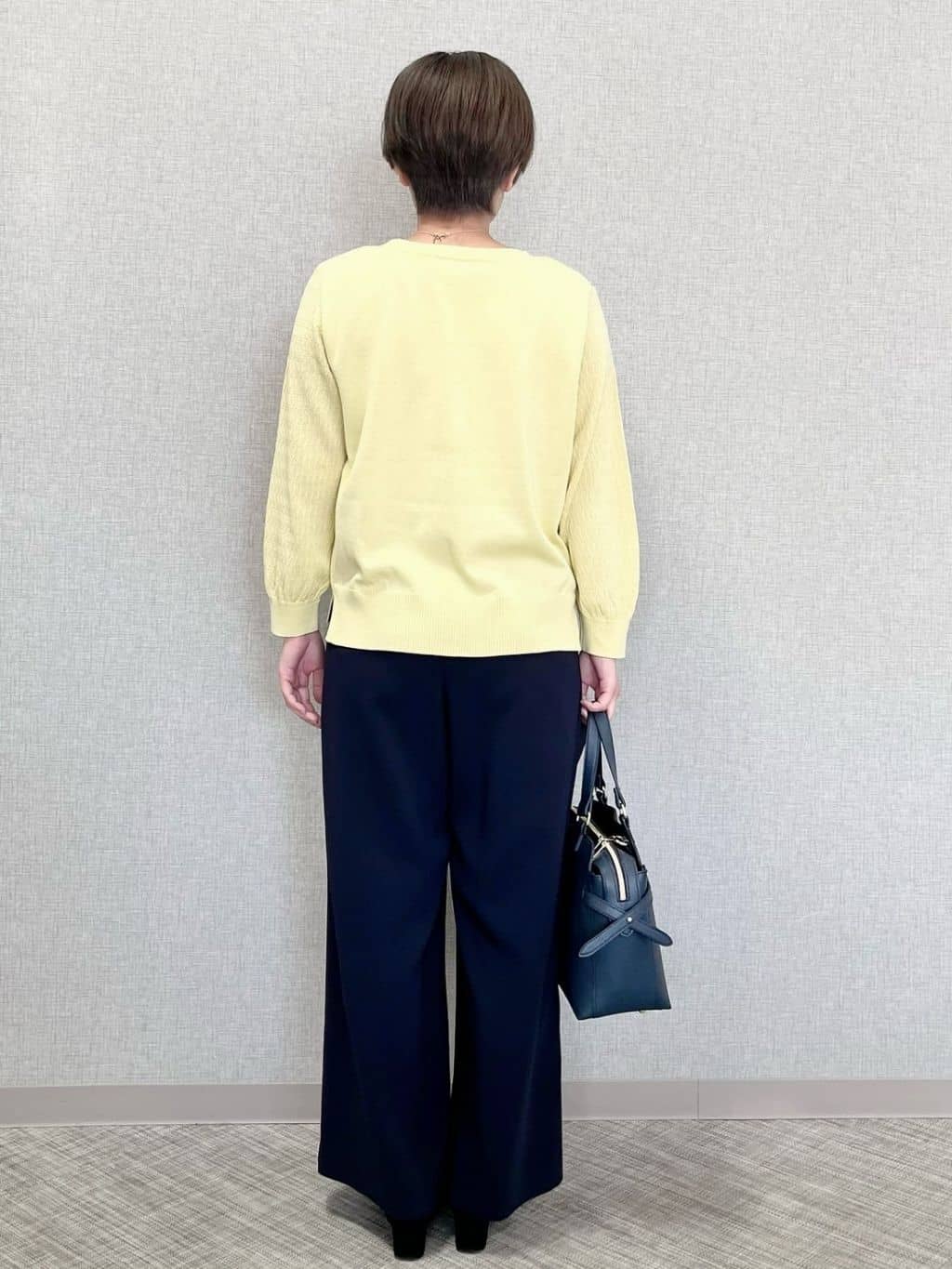 MATSUさんの「Reflect｜◆【WEB先行カラーあり／洗える】パフスリーブニット」を使ったコーディネート
