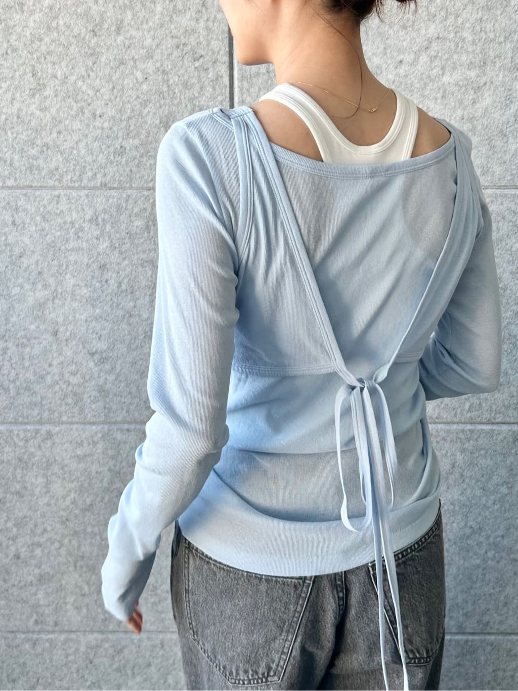 harunaさんの「CODE A｜【Cup-in】design cut tank」を使ったコーディネート