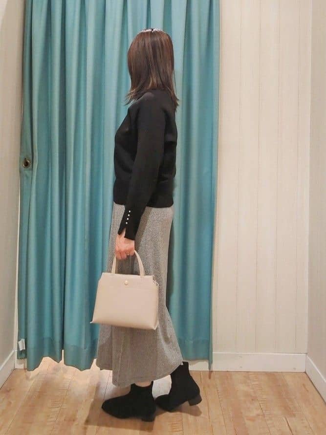 kawa.さんの「SHOO･LA･RUE｜◆【セレモニー/2WAY】三層ミニトートバッグ」を使ったコーディネート
