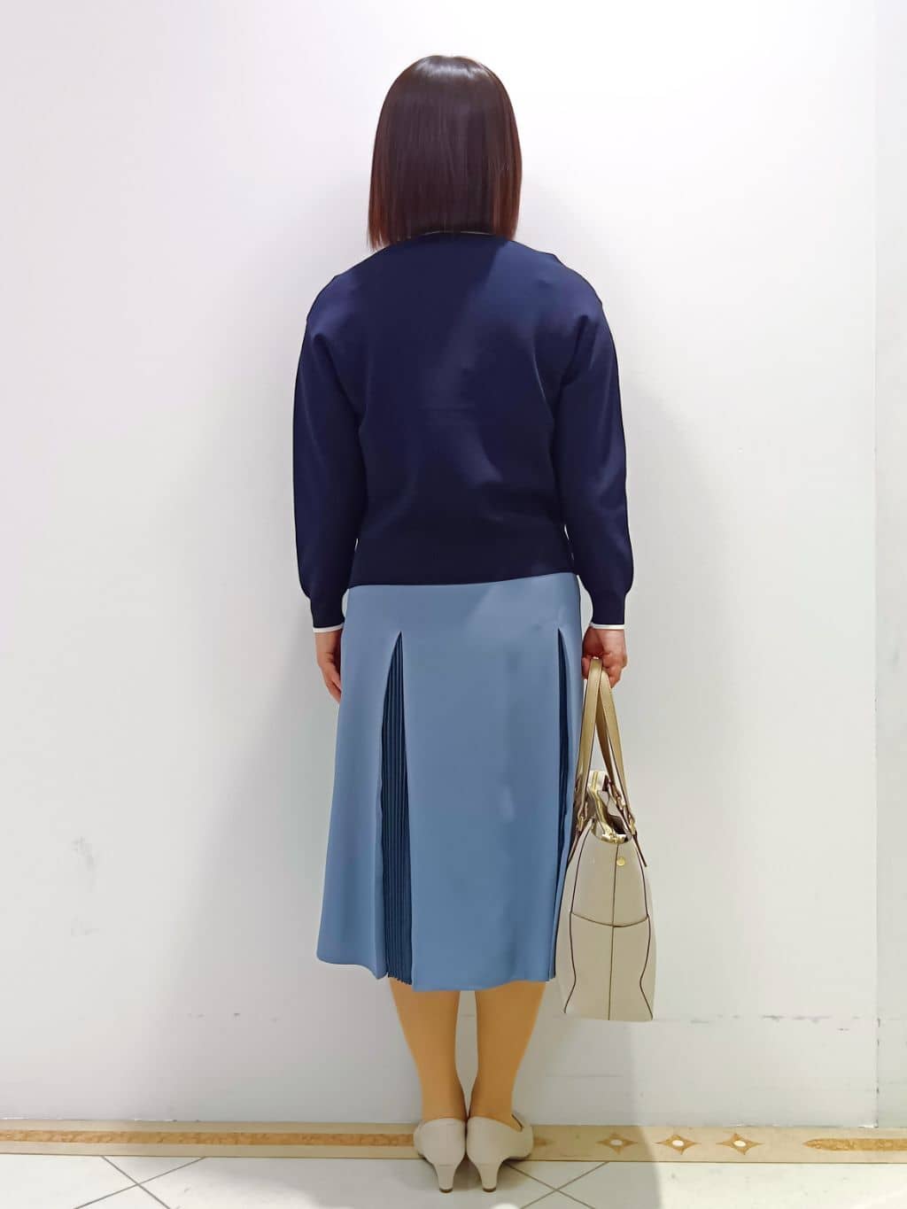 tomoさんの「Reflect｜◆【WEB限定カラーあり／セットアップ可】ダブルジャカードニット」を使ったコーディネート