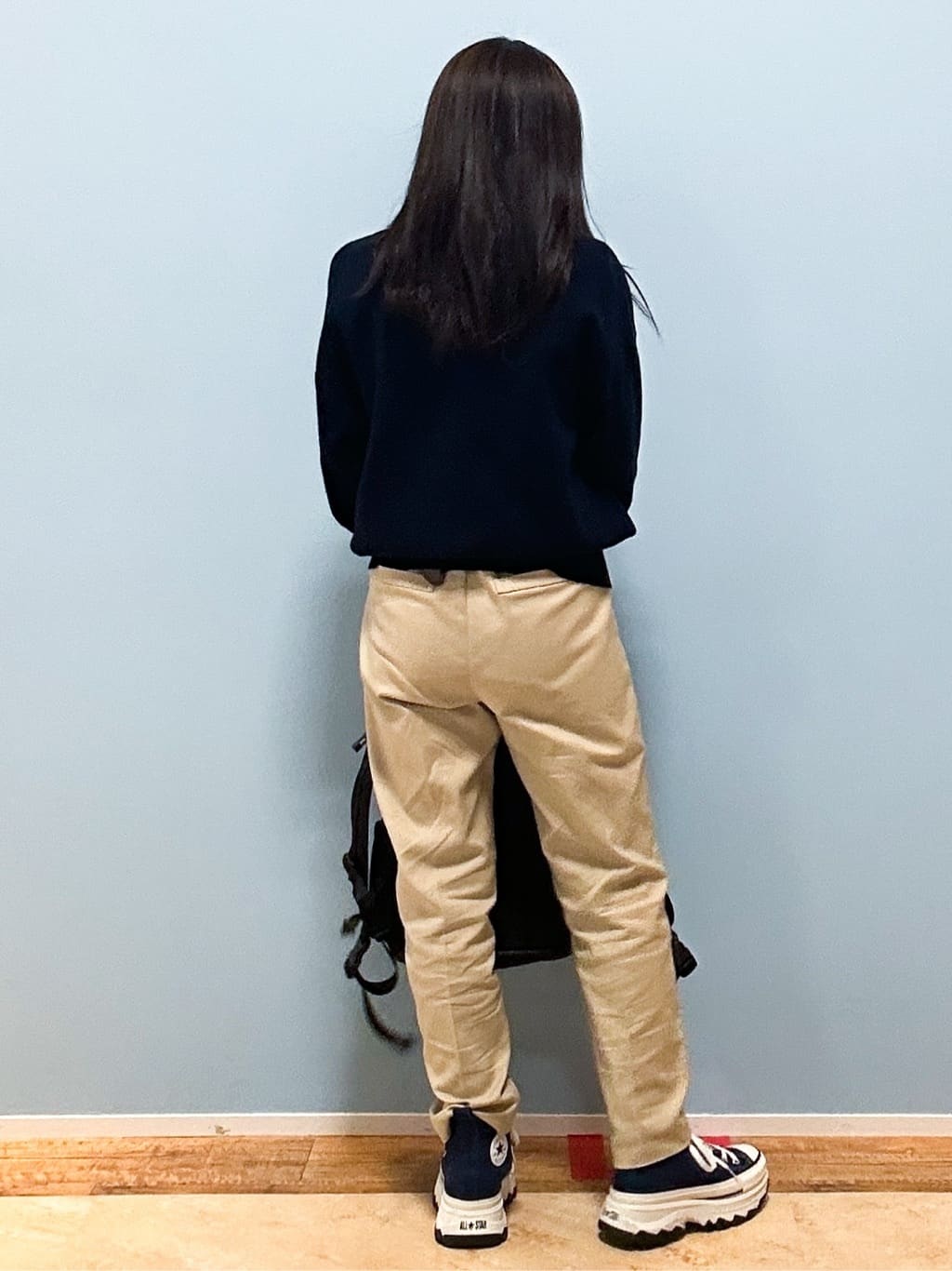 mikoさんの「SHOO･LA･RUE｜◆【撥水/防花粉/S-LL】ライナー付き ミリタリーフーデッドコート」を使ったコーディネート