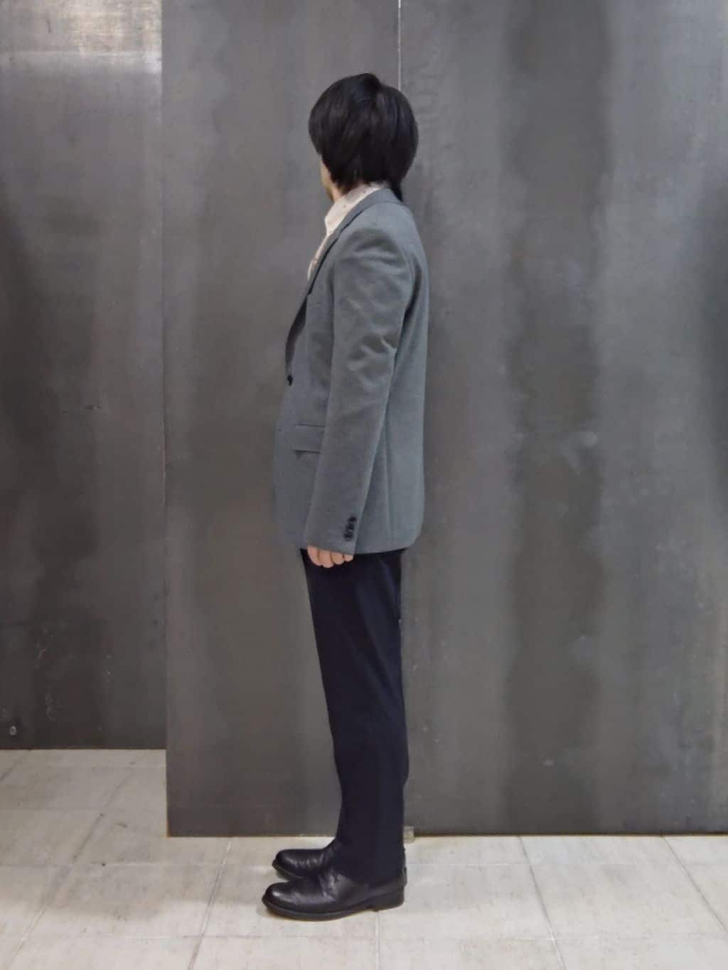 shiominさんの「TAKEO KIKUCHI｜ハットモチーフ ジャカード ストライプ シャツ」を使ったコーディネート