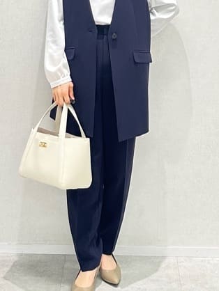 Miwaさんの「UNTITLED｜【追加6/日本製】2連フェイクパールネックレス」を使ったコーディネート