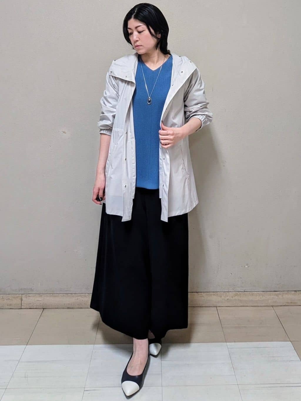 Chieさんの「Reflect｜◆【夏SALE／撥水／手洗い可】ライティフーディコート」を使ったコーディネート