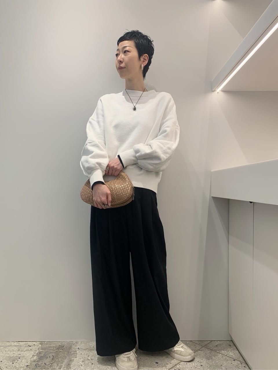 Kさんの「HIROKO HAYASHI｜GIRASOLE（ジラソーレ）クロワッサンバッグM」を使ったコーディネート