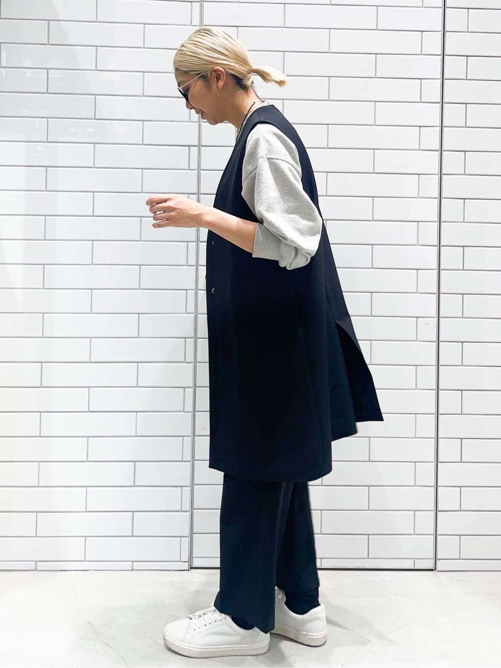 いとうちゃんさんの「OPAQUE.CLIP｜◆《通勤/セットアップ対応》ロングジレ/ダブルクロス【洗濯機洗い可】」を使ったコーディネート
