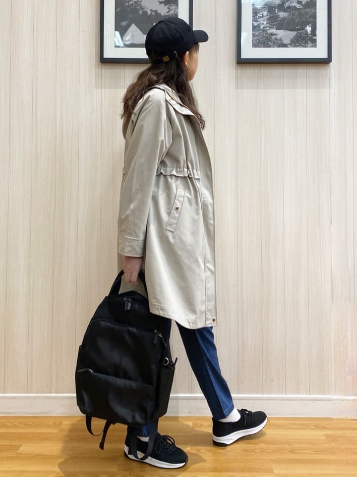 natsuさんの「SHOO･LA･RUE｜◆【洗える/SS-3L/美脚シルエット】アクティブ派のデニム イージーテーパードパンツ」を使ったコーディネート