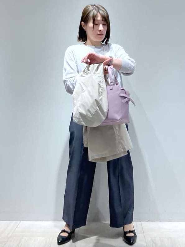 関根さんの「Reflect｜」を使ったコーディネート