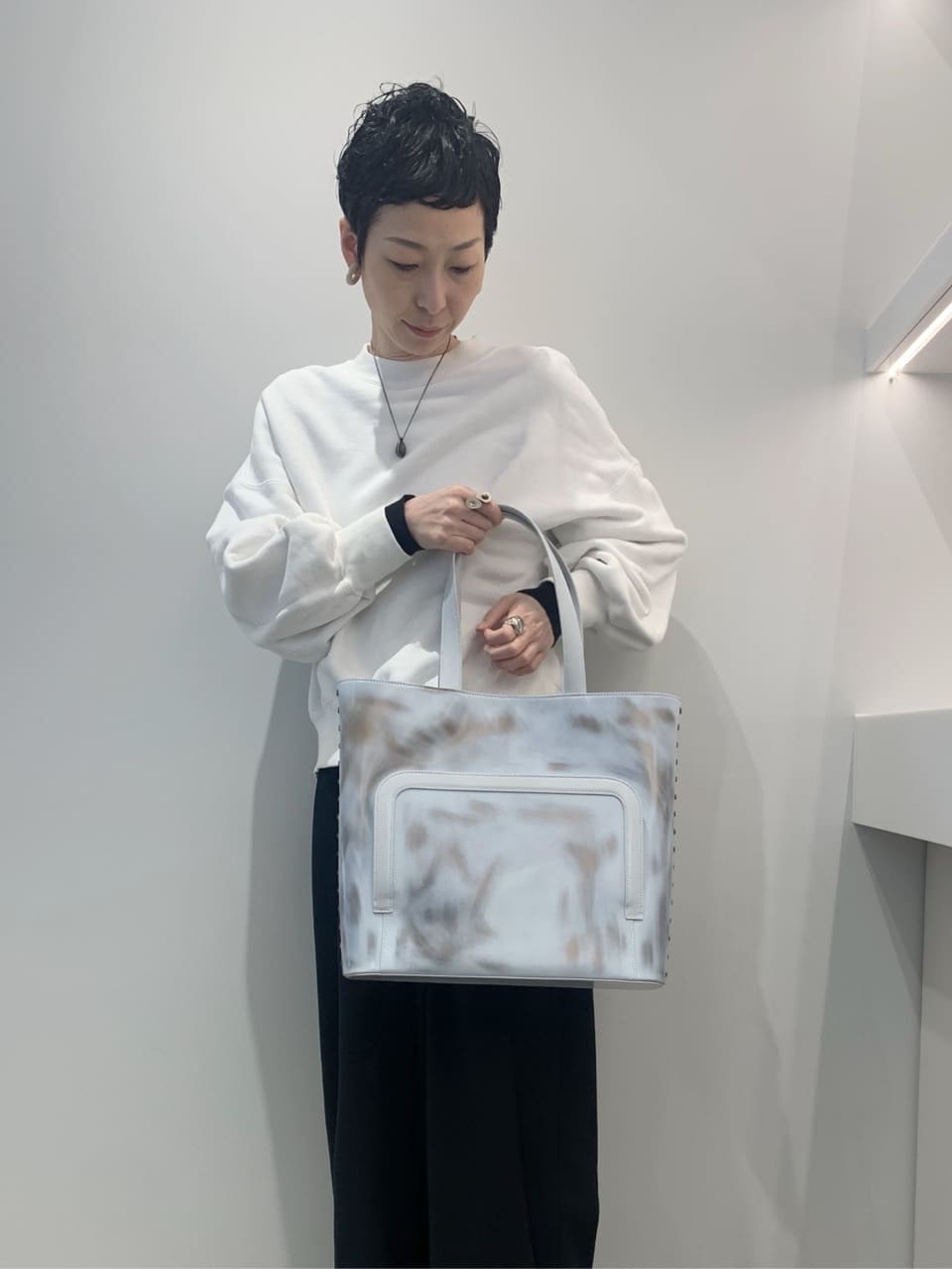 Kさんの「HIROKO HAYASHI｜PEPE AVOCADO（ぺぺ アボカド）ネックレス」を使ったコーディネート