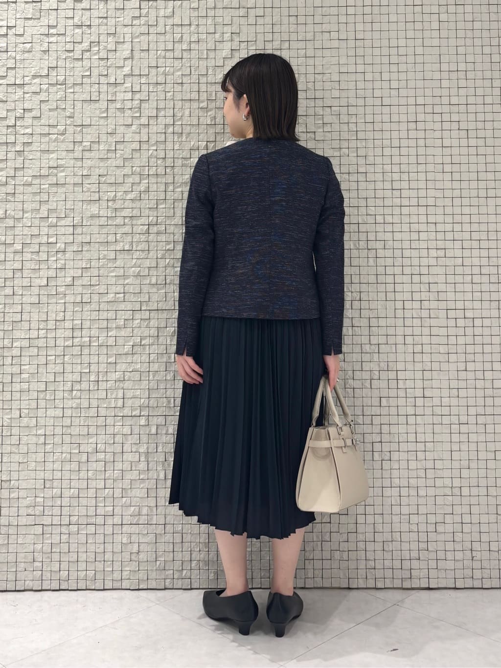 sakuさんの「INDIVI｜フラワーコサージュ」を使ったコーディネート