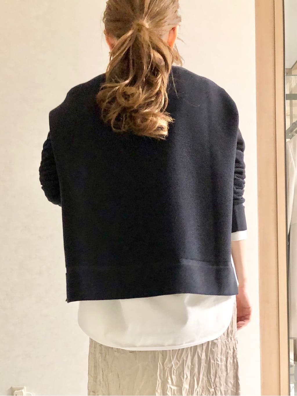 sayuさんの「UNTITLED｜◆【着回し/首元スッキリ】ボートネック天竺プルオーバー」を使ったコーディネート