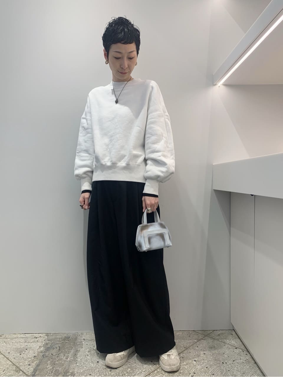 Kさんの「HIROKO HAYASHI｜◆GELA（ジェーラ）ミニショルダーバッグ」を使ったコーディネート