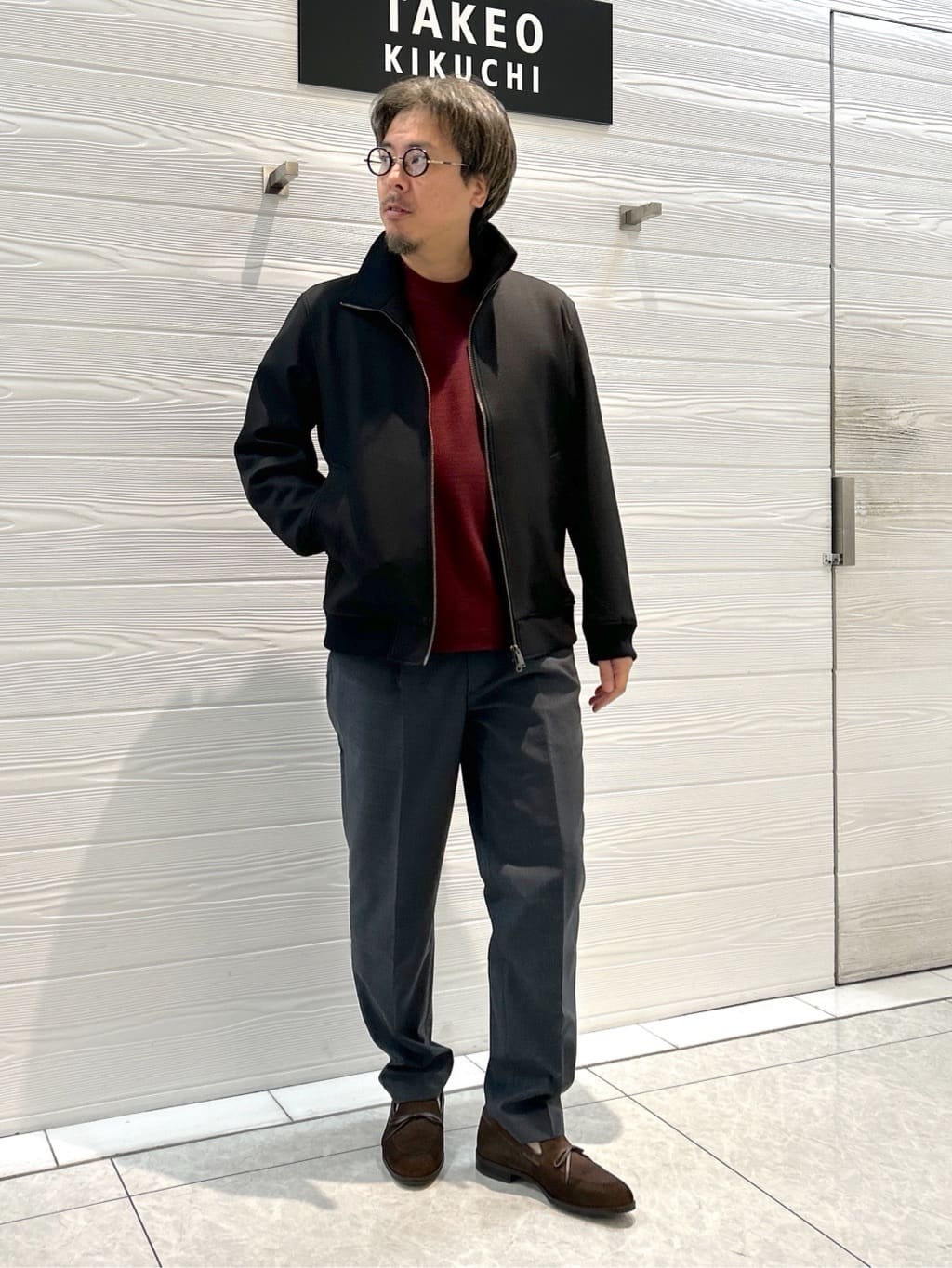 すーさんの「TAKEO KIKUCHI｜レースローファー」を使ったコーディネート