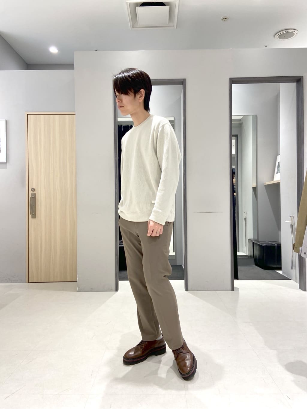 わいずみさんの「TAKEO KIKUCHI｜【撥水】ライトウェイト バックパック」を使ったコーディネート