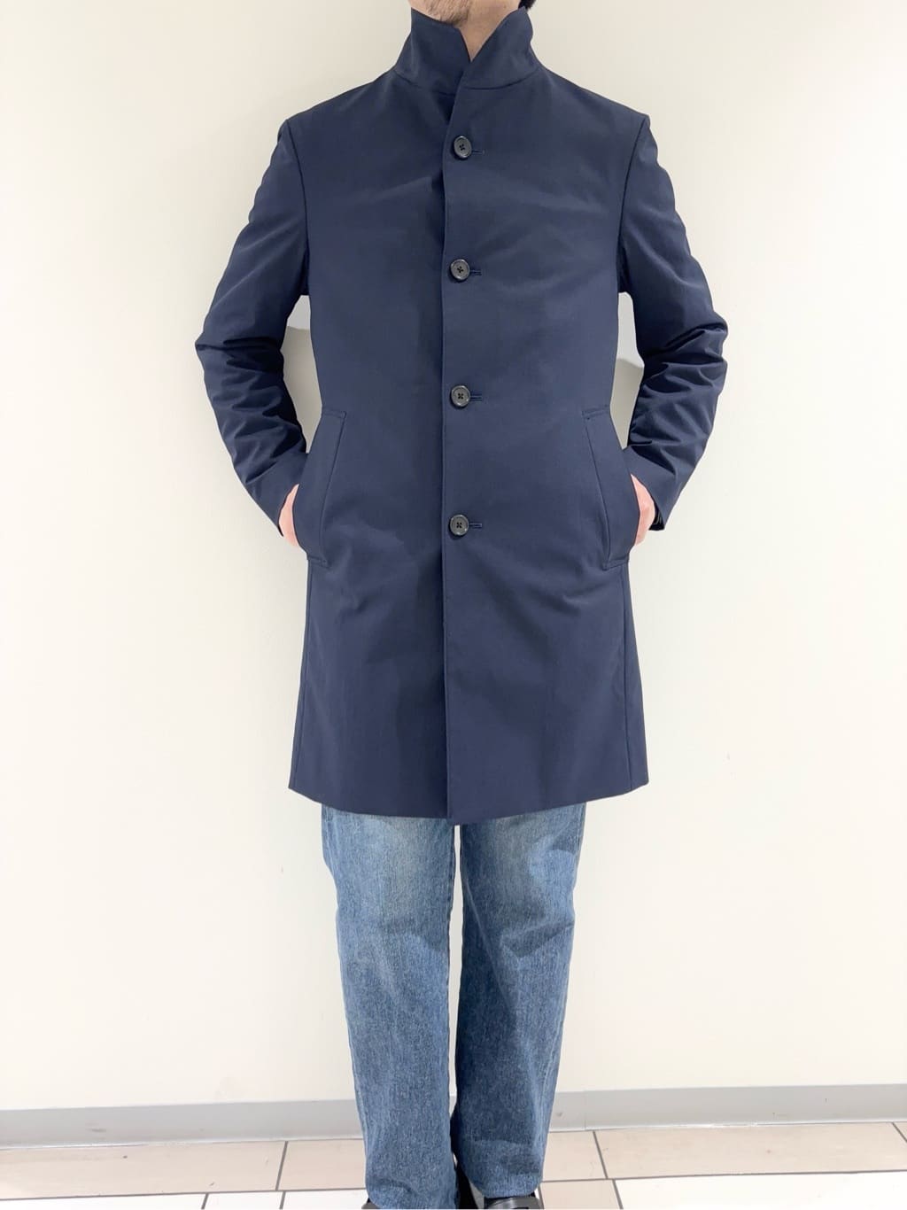 及川さんの「TAKEO KIKUCHI｜【モンスターストレッチ】日本製 ウォッシュド デニムパンツ」を使ったコーディネート