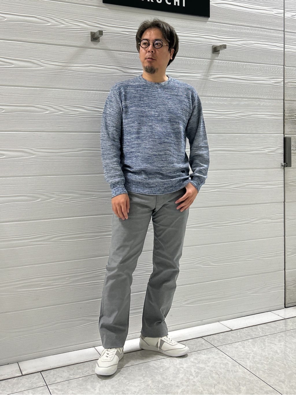 すーさんの「TAKEO KIKUCHI｜【Made in JAPAN】播州織 ストレッチ パンツ」を使ったコーディネート