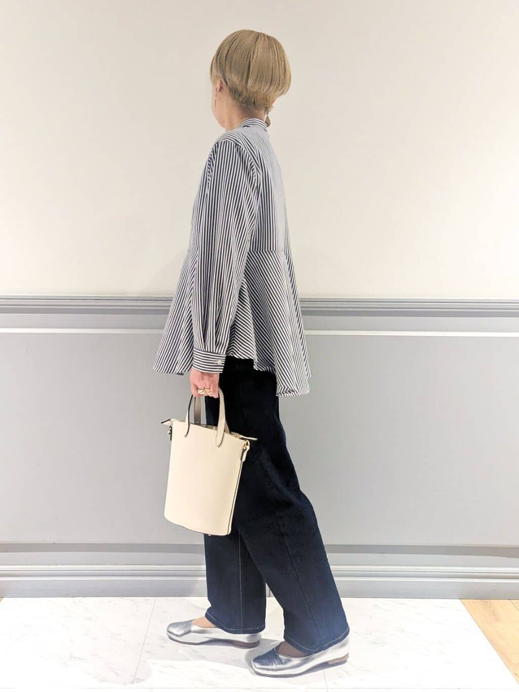 chieさんの「grove｜【Lee&times;grove別注】STRAIGHT DENIM PANTS」を使ったコーディネート