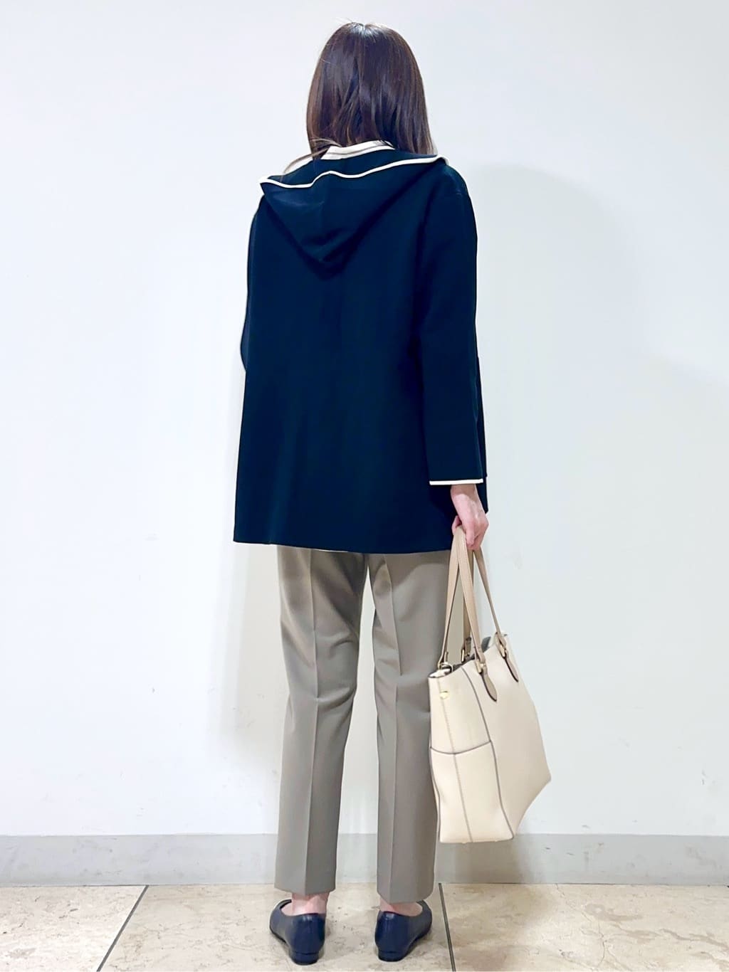 イト子さんの「Reflect｜◆【軽羽織りに◎】フーデッドニットカーディガン」を使ったコーディネート