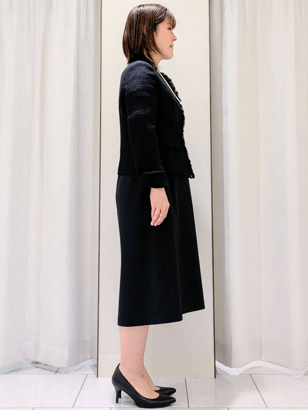 Onumaさんの「UNTITLED｜【追加6/日本製】2連フェイクパールネックレス」を使ったコーディネート