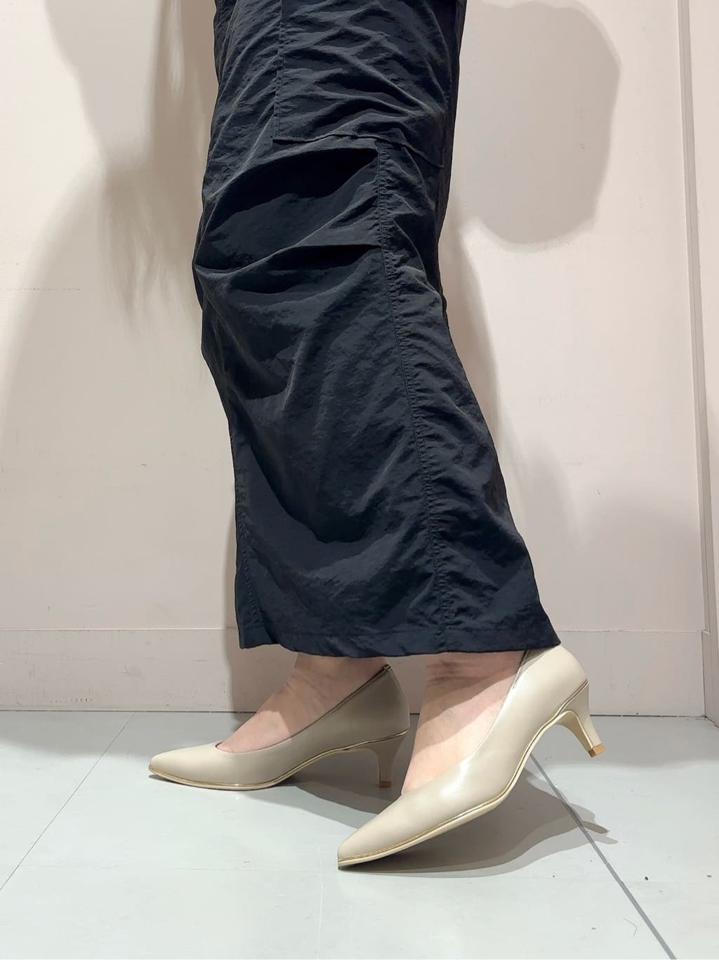 RINAさんの「ESPERANZA｜◆【晴雨兼用/12時間パンプス】約5.5cm　歩きやすくて疲れにくい」を使ったコーディネート