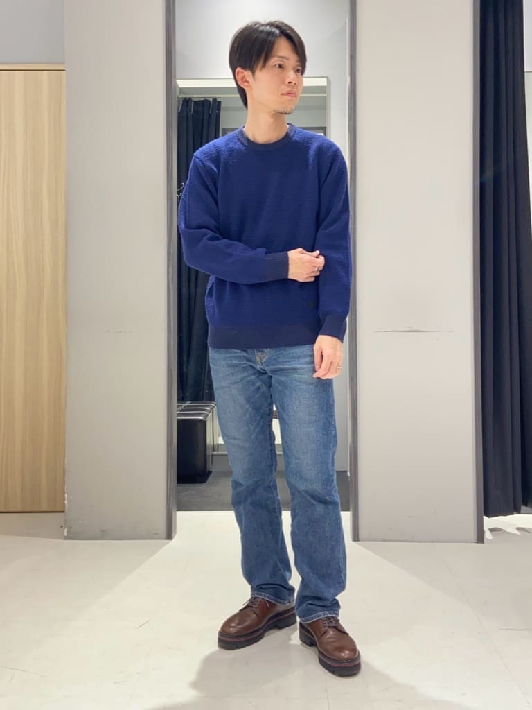 わいずみさんの「TAKEO KIKUCHI｜【ウールカシミヤブレンド】ビーバー調 スタンドカラー コート」を使ったコーディネート