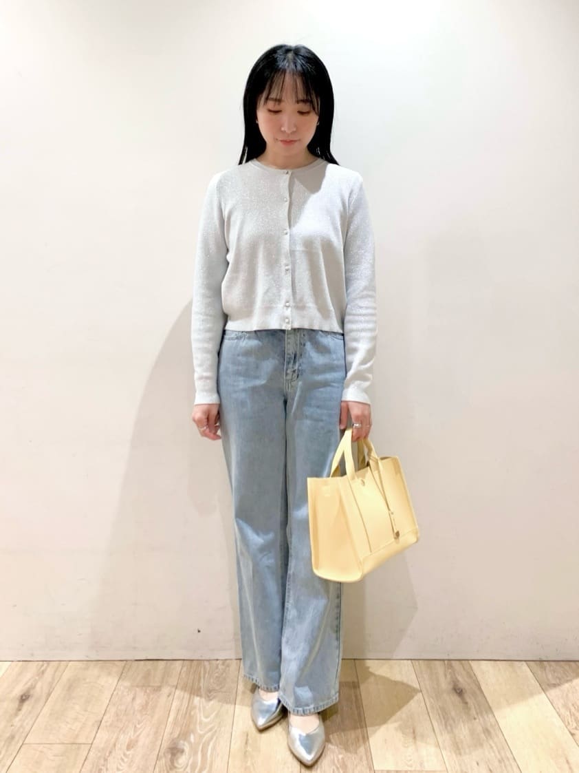 matsuさんの「index｜《丈が選べる》ストレートデニムパンツ【洗濯機洗い可】」を使ったコーディネート