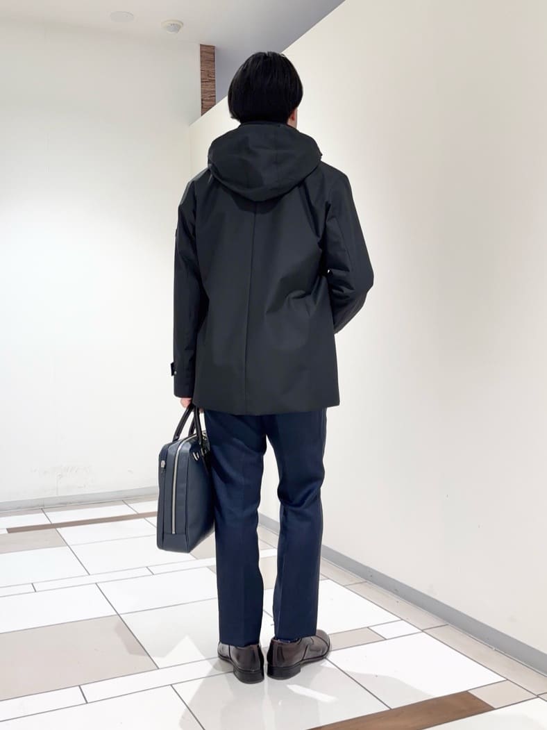 及川さんの「TAKEO KIKUCHI｜◆【ライトアウター】ドビー エレクティブ シェルブルゾン」を使ったコーディネート