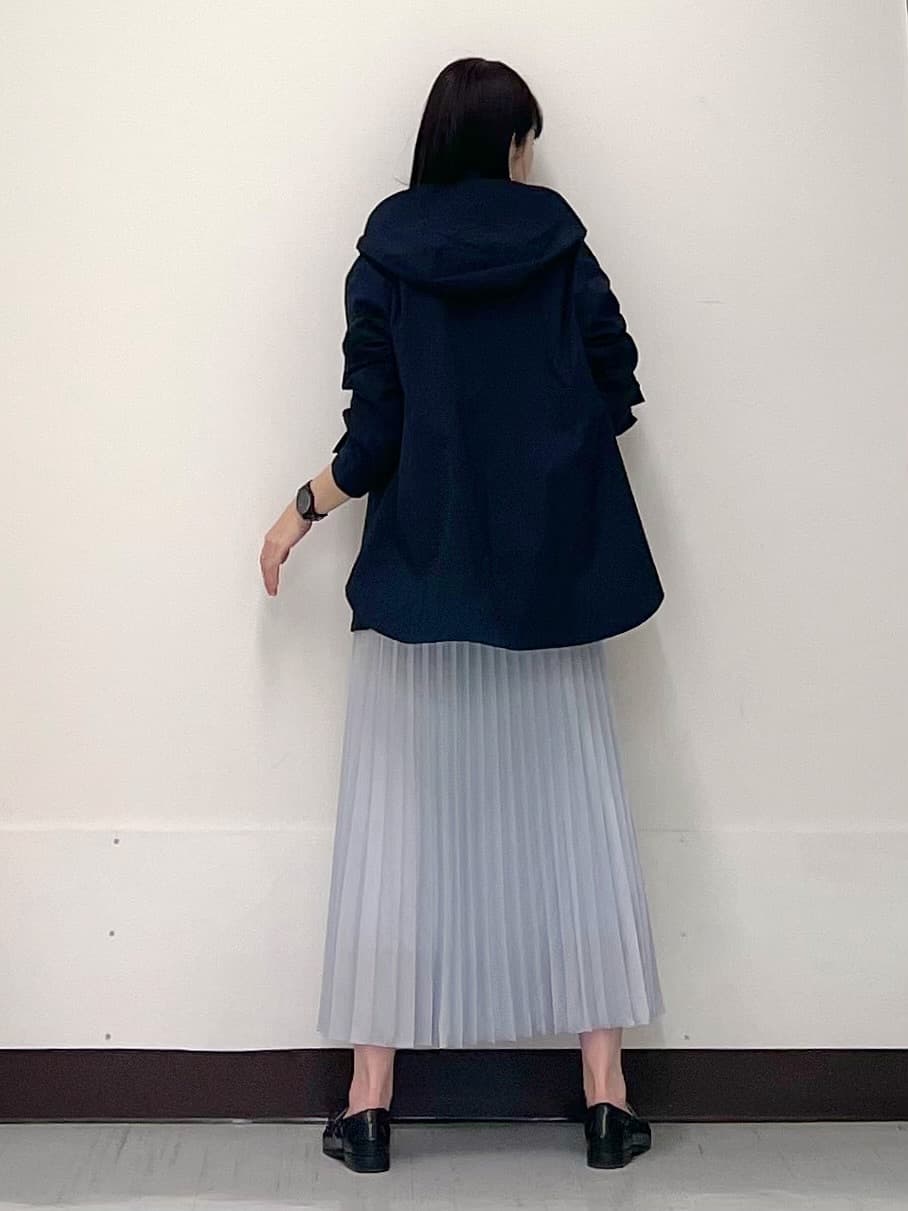 ikueさんの「INDIVI｜◆【撥水／UVケア】マルチWAYマウンテンパーカ」を使ったコーディネート