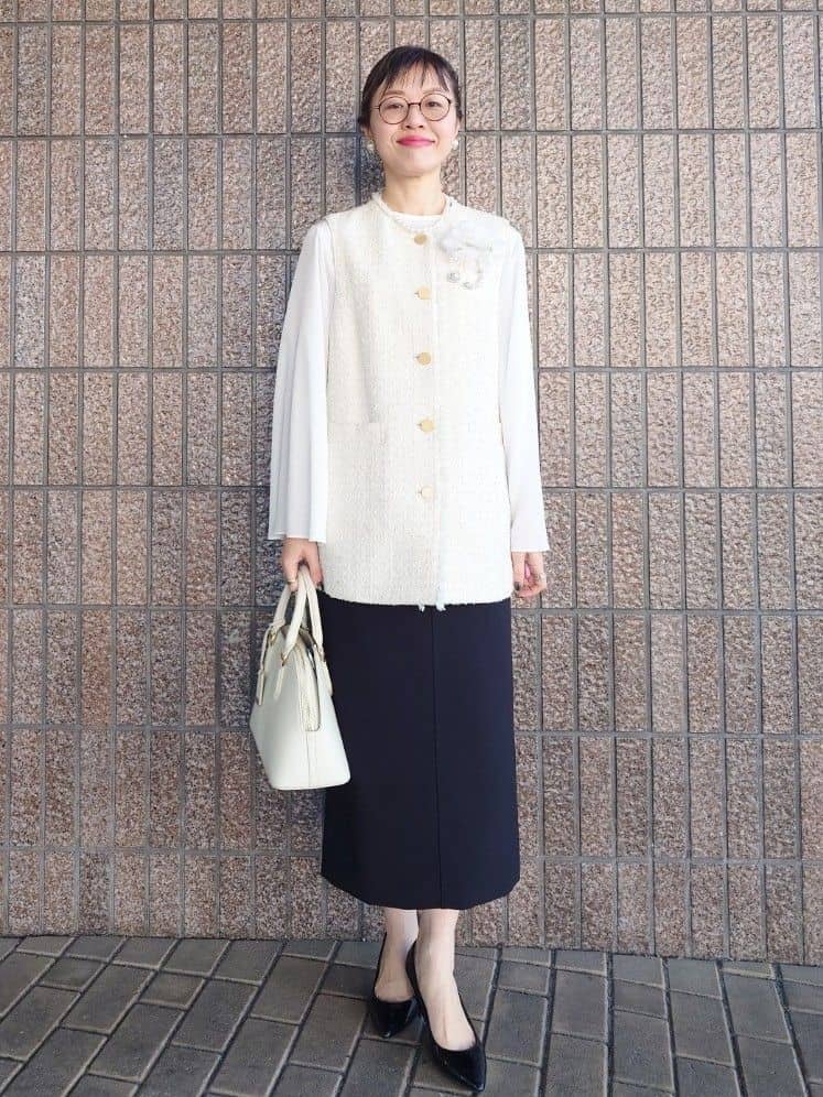 MUTSUKOさんの「UNTITLED｜◆フレアスリーブブラウス」を使ったコーディネート