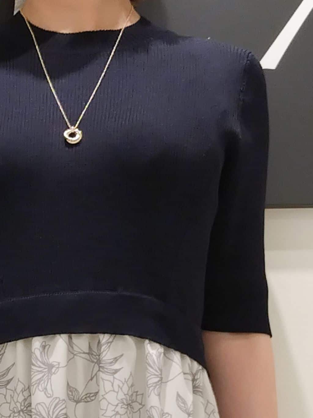 n.さんの「index｜◆《ツインセット》カーディガン&times;ニットドッキングワンピース【洗濯機洗い可】」を使ったコーディネート