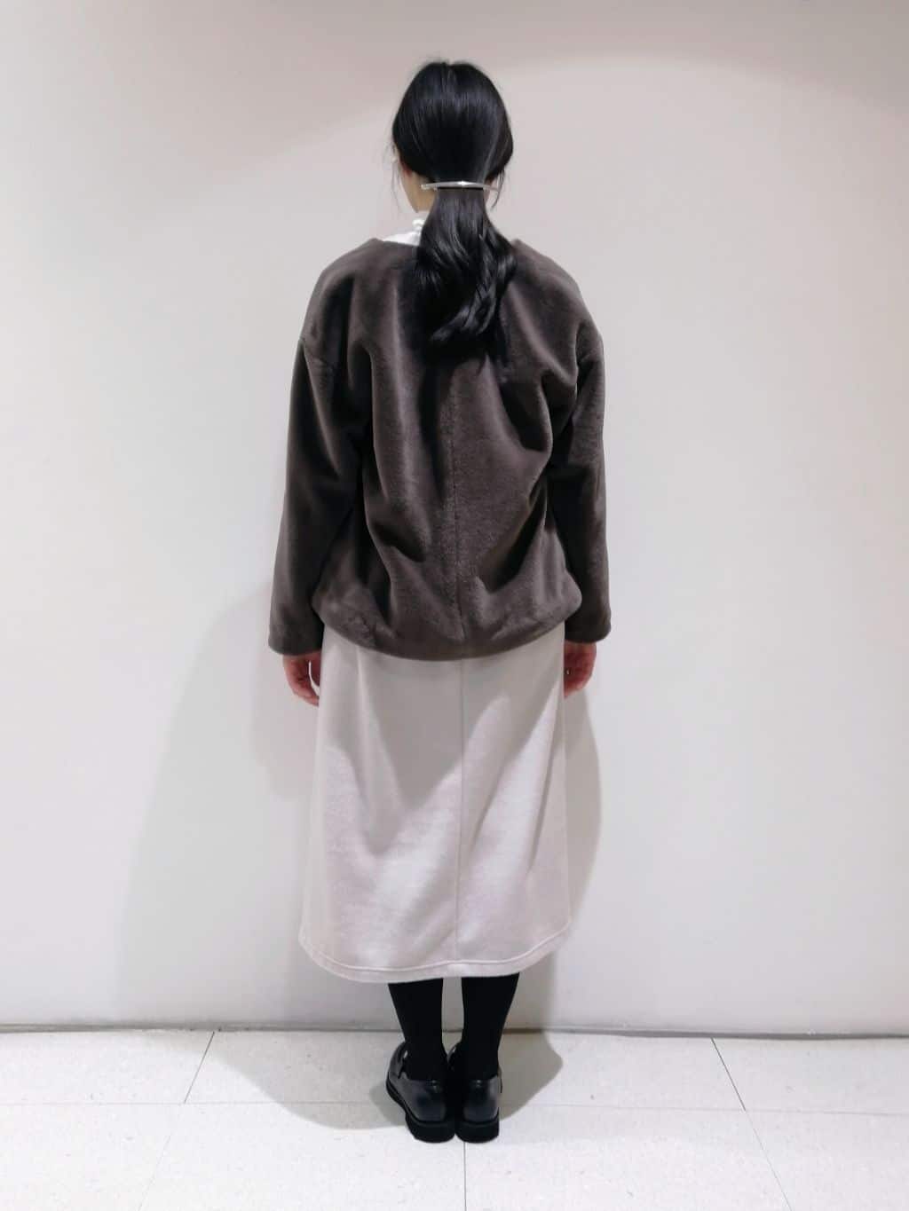 ayanoさんの「INDIVI｜◆ランダム淡水パール2連ネックレス」を使ったコーディネート