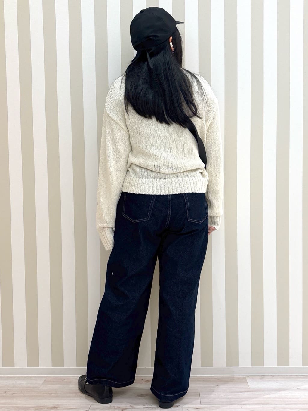 まろんさんの「SHOO･LA･RUE｜◆さりげない凹凸感で表情豊か。ロールネックニット」を使ったコーディネート