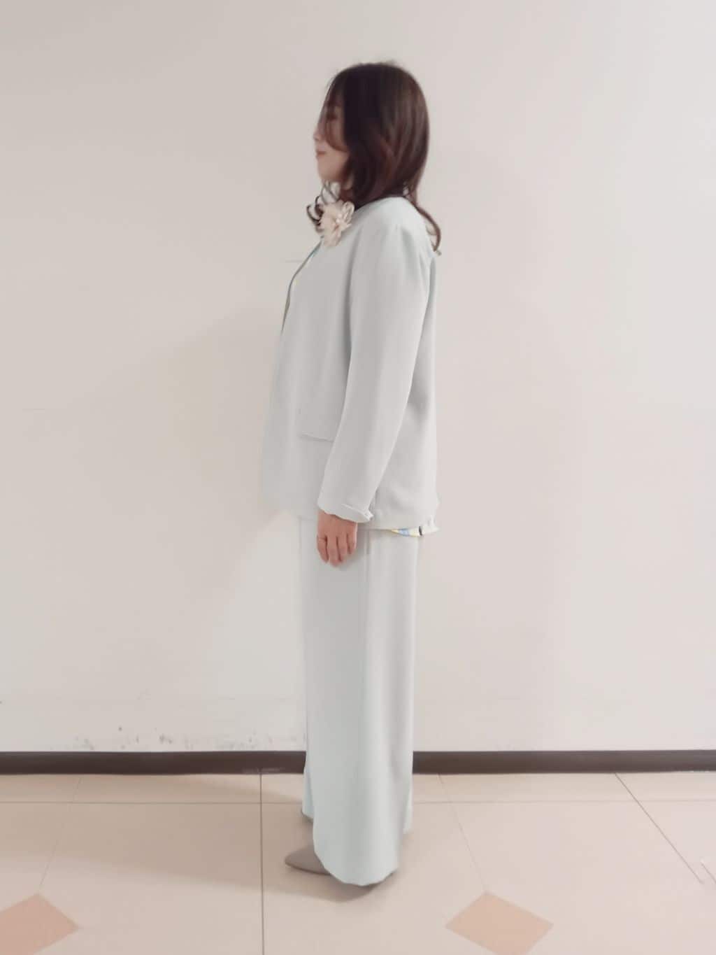kaoさんの「INDIVI｜フラワーコサージュ」を使ったコーディネート