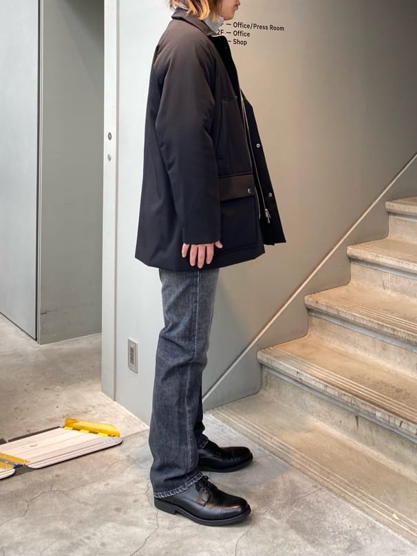 hazuさんの「TAKEO KIKUCHI｜【モンスターストレッチ】日本製 ウォッシュド デニムパンツ」を使ったコーディネート