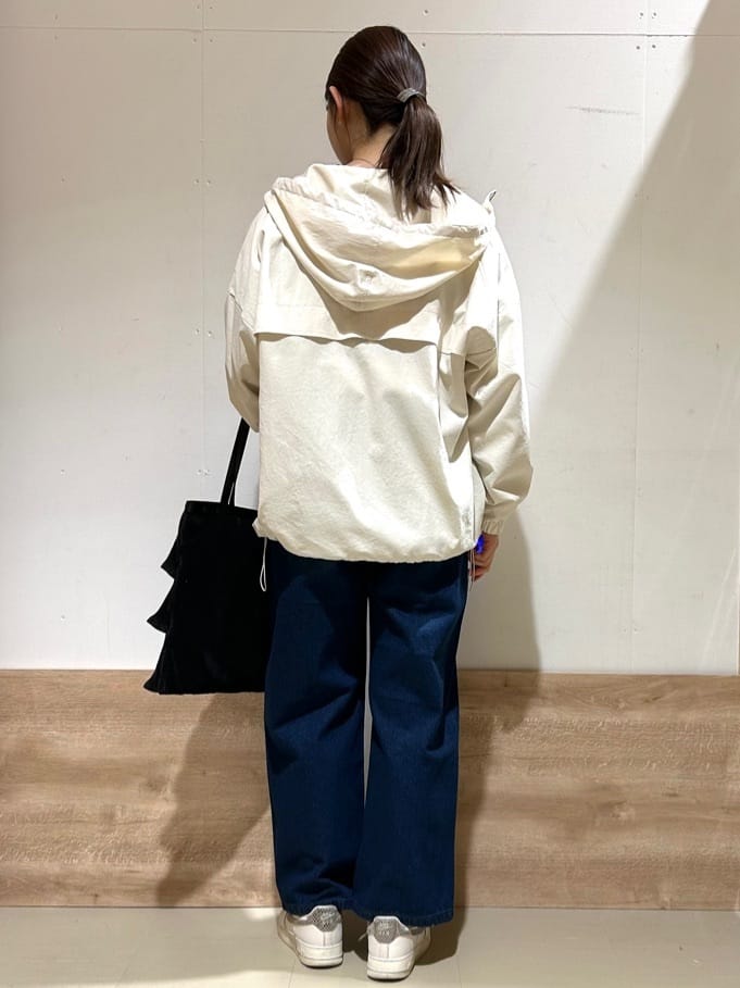 花さんの「SHOO･LA･RUE｜◆【S-LL/洗える】スウェットライク オーバーサイズニット」を使ったコーディネート