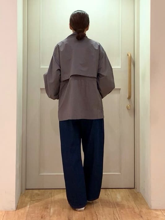 tamuさんの「SHOO･LA･RUE｜◆【撥水/防花粉】大人のデイリースタイルに スタンドカラーブルゾン」を使ったコーディネート