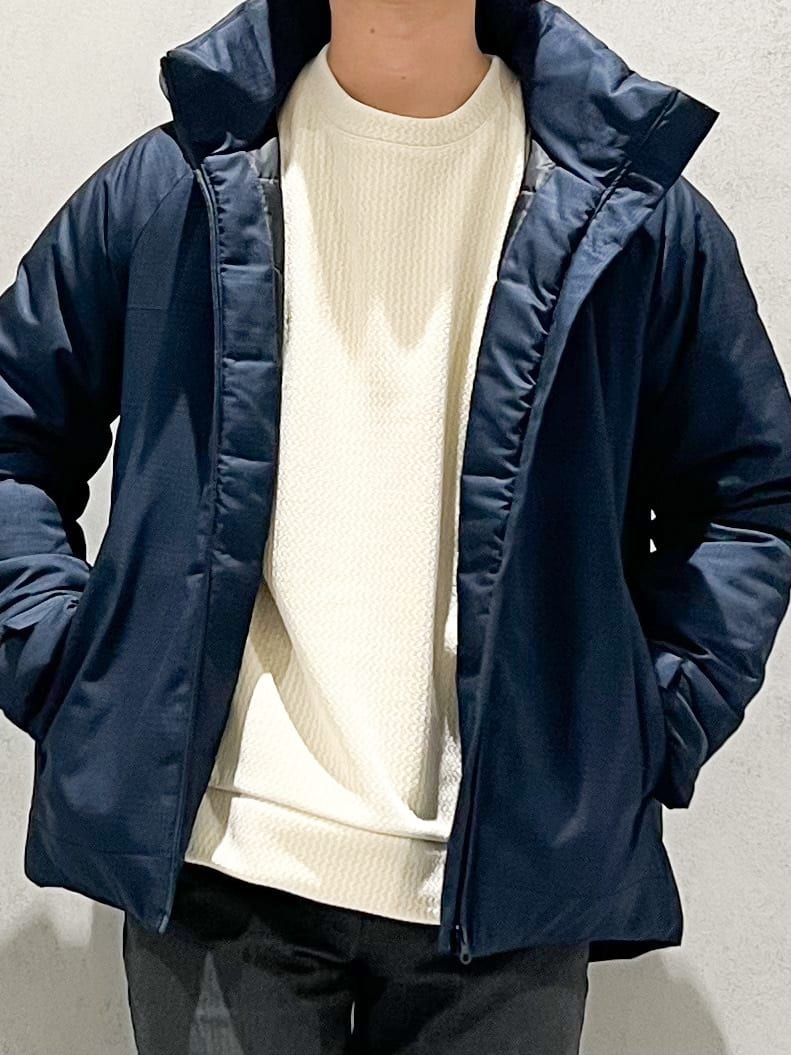SHI-MAさんの「THE SHOP TK｜【オールシーズン穿ける！】7DAYSストレッチへリンボンパンツ　ON&hArr;OFF兼用」を使ったコーディネート