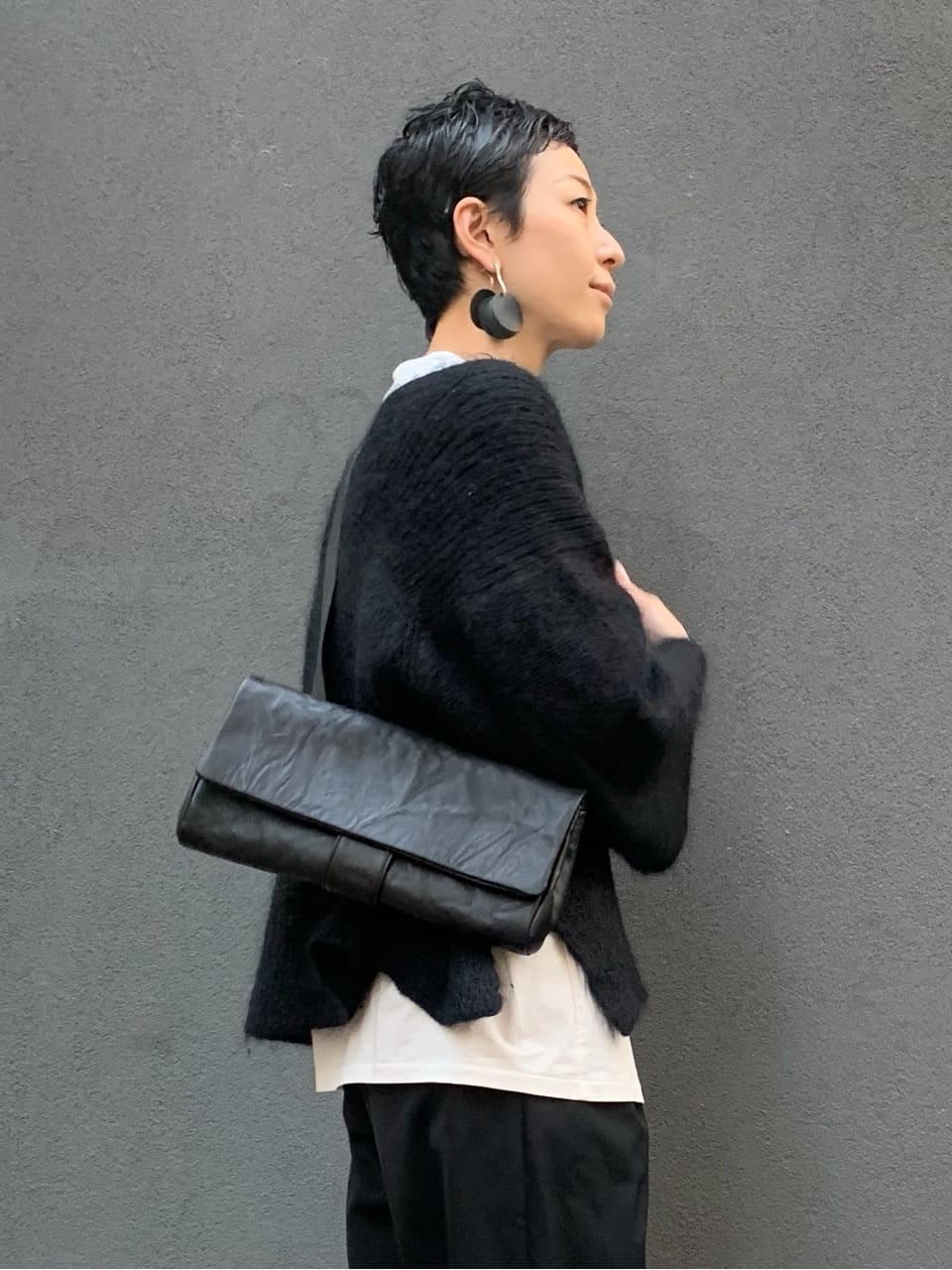 Kさんの「HIROKO HAYASHI｜BEFANA(ベファーナ)ショルダーバッグ」を使ったコーディネート