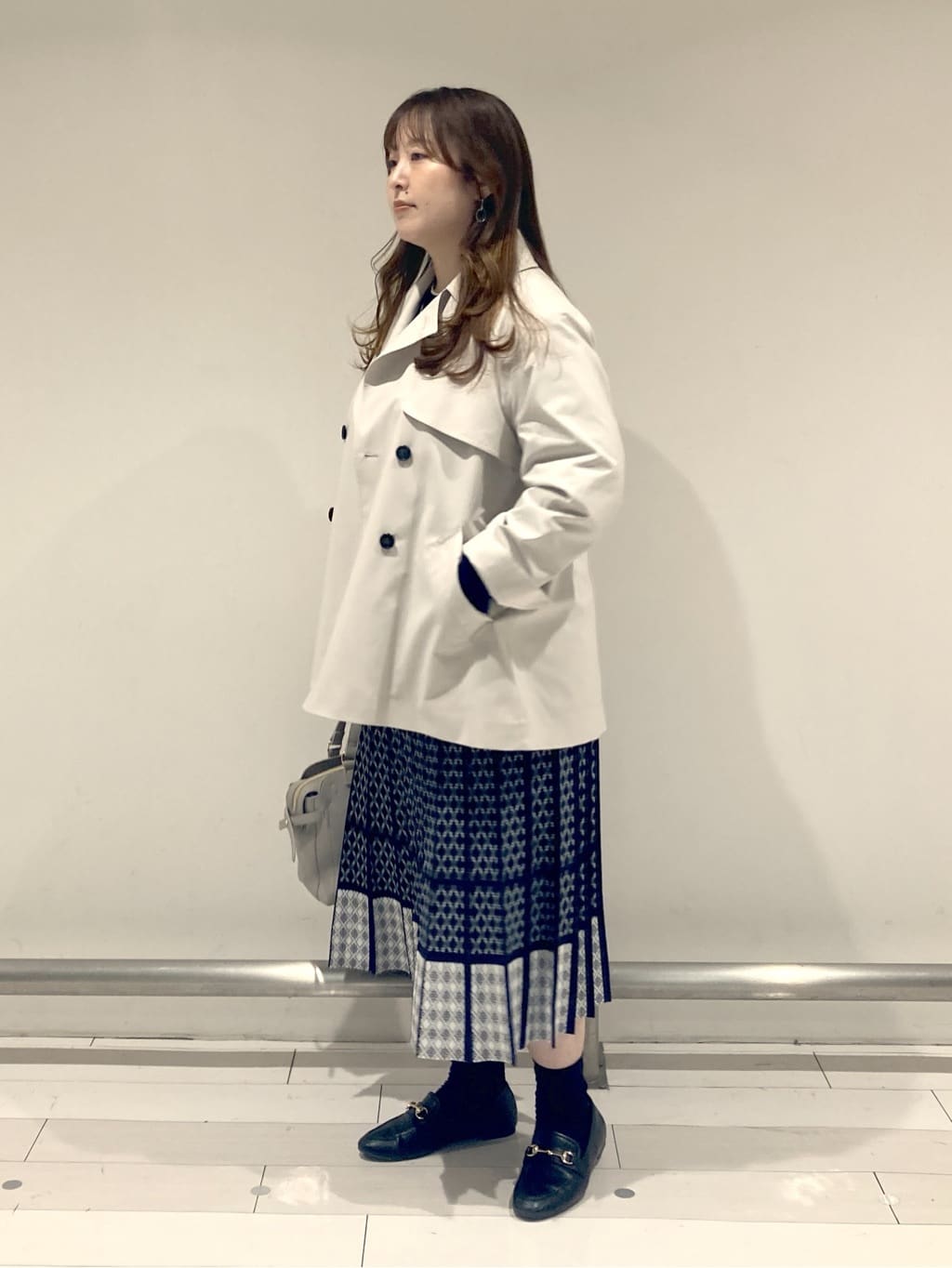 nakamuraさんの「Reflect｜◆【手洗い可／撥水】ライティミドル丈コート」を使ったコーディネート